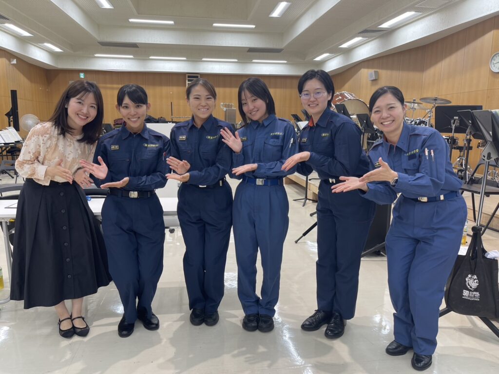 東京消防庁音楽隊 司会講師2回目🔥